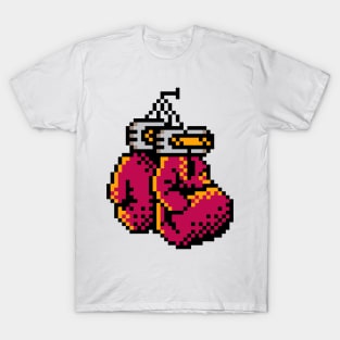 Boxing Gloves Pixel Art T-Shirt